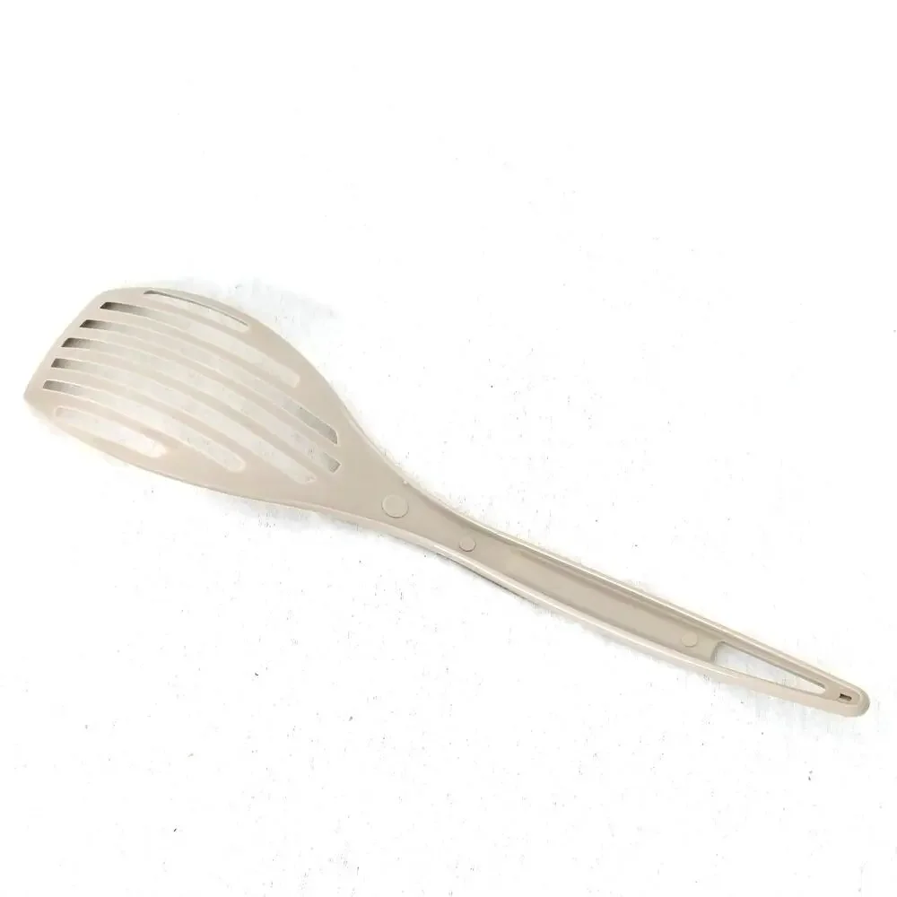 Vintage Wear Ever Tan Slotted Spoon Spatula Turner Strainer Kitchen Retro Granny